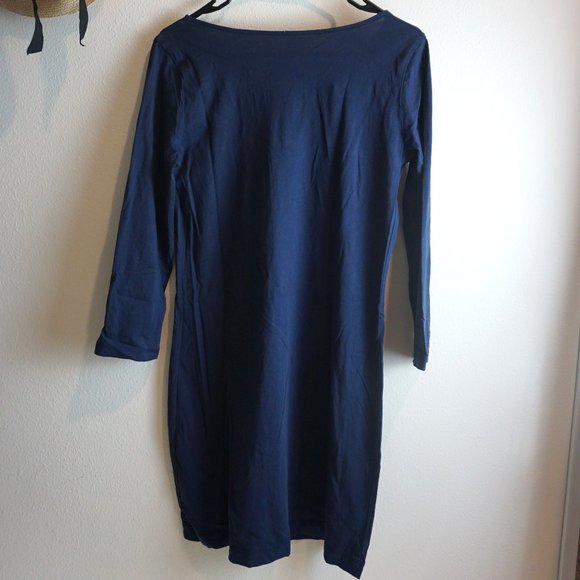 EUC Lilly Pulitzer Marina Shift Dress True Navy - Size S - Picture 3 of 6